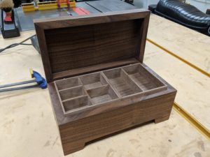 Black Walnut Jewelry Box